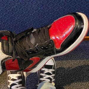 Nike Women's Shoes - Black and Red